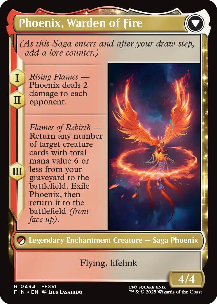 Joshua, Phoenix's Dominant (Extended Art) [FINAL FANTASY] | GnG Games