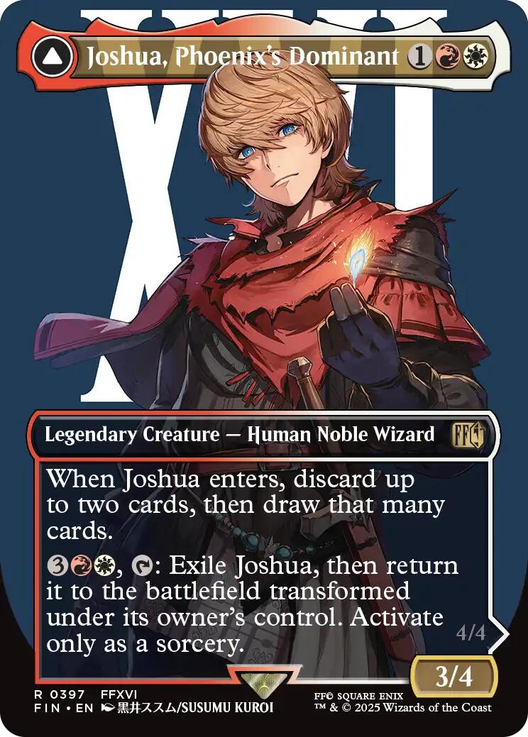 Joshua, Phoenix's Dominant (Borderless) [FINAL FANTASY] | GnG Games