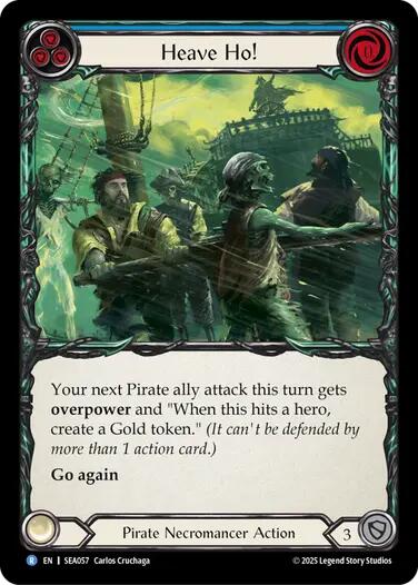 Heave Ho! [SEA057] (High Seas)  Rainbow Foil | GnG Games