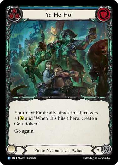 Yo Ho Ho! [SEA058] (High Seas)  Rainbow Foil | GnG Games