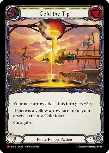 Gold the Tip [SEA088] (High Seas)  Rainbow Foil | GnG Games