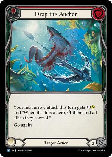 Drop the Anchor [SEA100] (High Seas)  Rainbow Foil | GnG Games