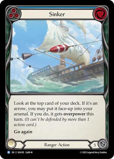 Sinker [SEA105] (High Seas)  Rainbow Foil | GnG Games