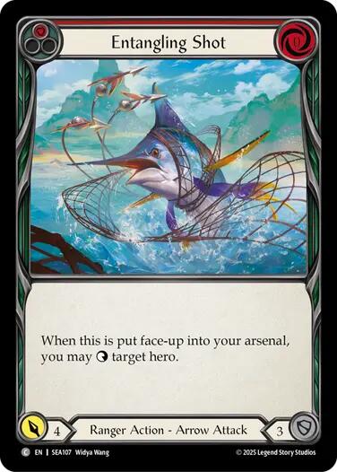 Entangling Shot [SEA107] (High Seas)  Rainbow Foil | GnG Games