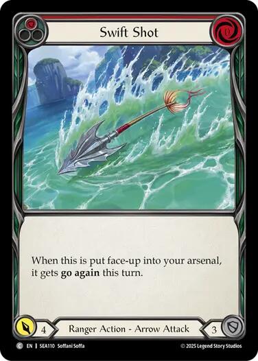 Swift Shot [SEA110] (High Seas)  Rainbow Foil | GnG Games
