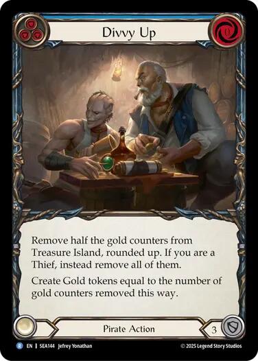 Divvy Up [SEA144] (High Seas)  Rainbow Foil | GnG Games
