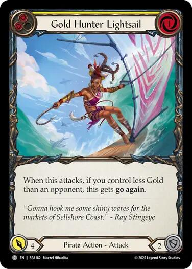 Gold Hunter Lightsail [SEA162] (High Seas) | GnG Games
