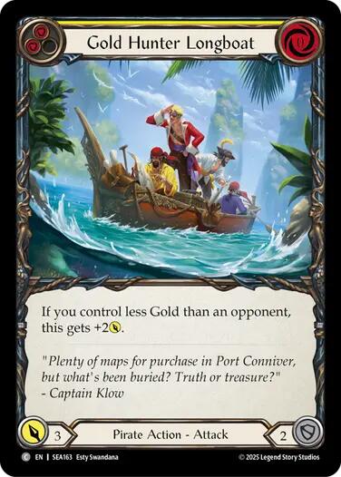 Gold Hunter Longboat [SEA163] (High Seas) | GnG Games