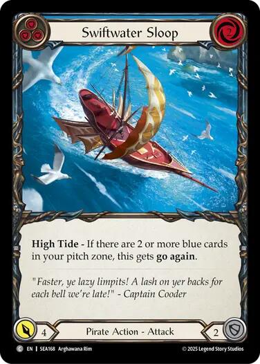 Swiftwater Sloop (Blue) [SEA168] (High Seas) | GnG Games