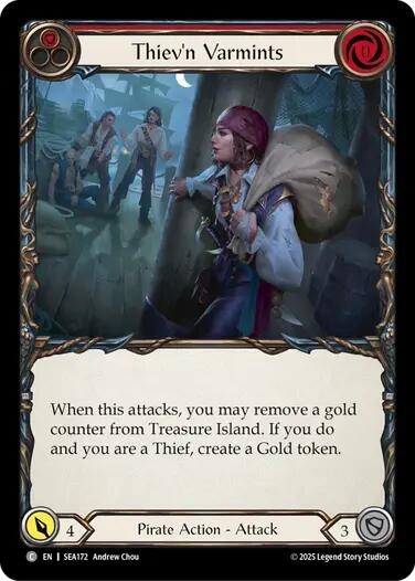 Thiev'n Varmints [SEA172] (High Seas)  Rainbow Foil | GnG Games