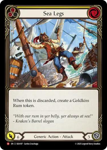 Sea Legs [SEA187] (High Seas)  Rainbow Foil | GnG Games