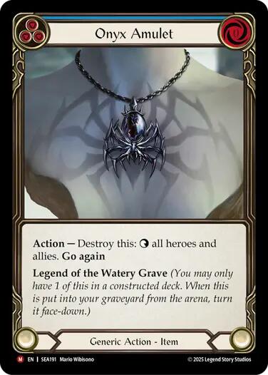 Onyx Amulet [SEA191] (High Seas) | GnG Games