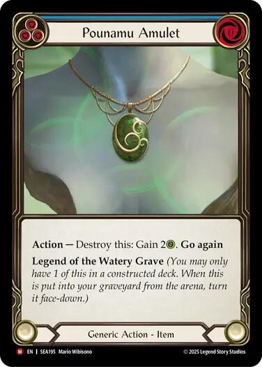 Pounamu Amulet [SEA195] (High Seas) | GnG Games