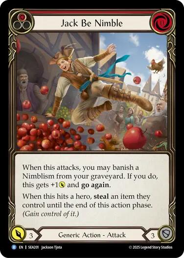 Jack Be Nimble [SEA201] (High Seas)  Rainbow Foil | GnG Games