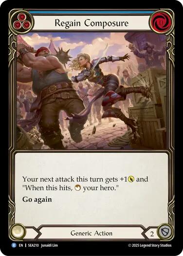 Regain Composure [SEA210] (High Seas)  Rainbow Foil | GnG Games