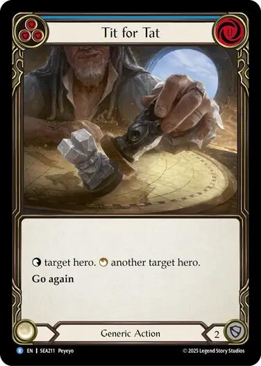 Tit for Tat [SEA211] (High Seas)  Rainbow Foil | GnG Games