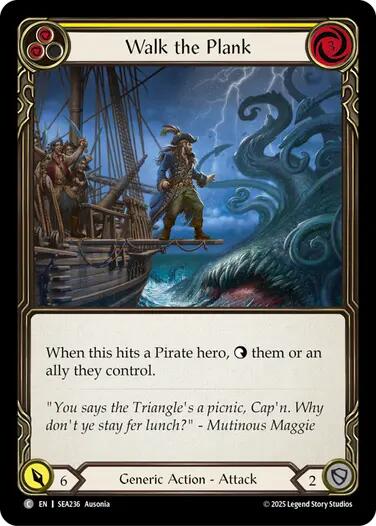 Walk the Plank (Yellow) [SEA236] (High Seas) | GnG Games