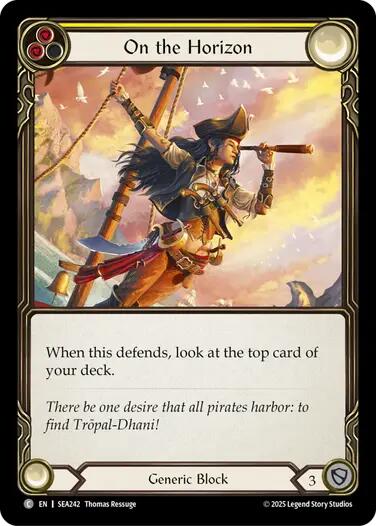 On the Horizon (Yellow) [SEA242] (High Seas) | GnG Games