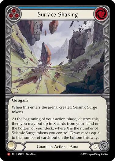 Surface Shaking [SEA251] (High Seas)  Rainbow Foil | GnG Games
