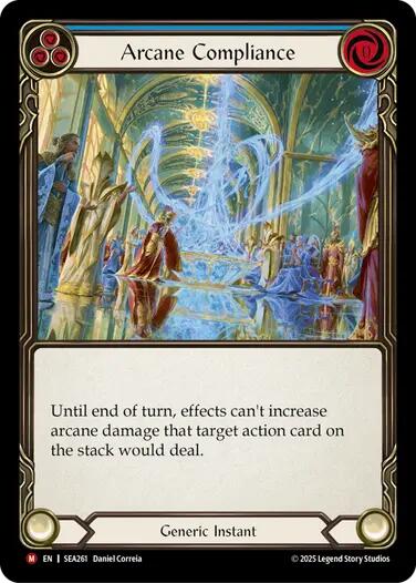 Arcane Compliance [SEA261] (High Seas)  Rainbow Foil | GnG Games