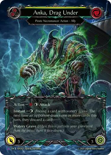 Anka, Drag Under [SEA262] (High Seas)  Cold Foil | GnG Games