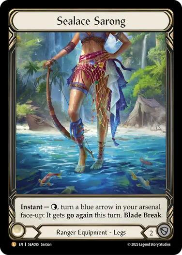 Sealace Sarong (Treasure) [SEA095] (High Seas)  Cold Foil | GnG Games