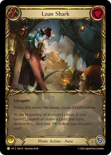 Loan Shark (Treasure) [SEA131] (High Seas)  Cold Foil | GnG Games