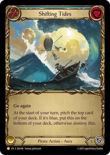 Shifting Tides (Treasure) [SEA148] (High Seas)  Cold Foil | GnG Games