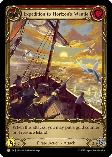 Expedition to Horizon's Mantle (Treasure) [SEA158] (High Seas)  Cold Foil | GnG Games