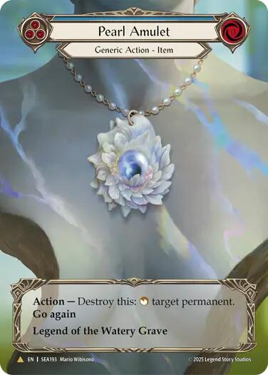 Pearl Amulet (Treasure) [SEA193] (High Seas)  Cold Foil | GnG Games