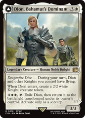 Dion, Bahamut's Dominant // Bahamut, Warden of Light [FINAL FANTASY] | GnG Games