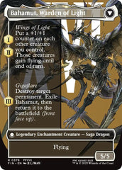Dion, Bahamut's Dominant // Bahamut, Warden of Light (Borderless) [FINAL FANTASY] | GnG Games