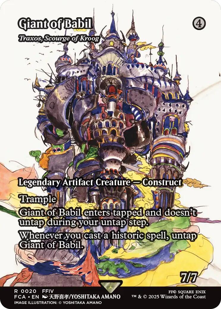 Giant of Babil - Traxos, Scourge of Kroog (Showcase) [FINAL FANTASY : Through the Ages] | GnG Games