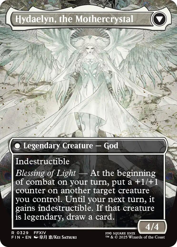 Venat, Heart of Hydaelyn // Hydaelyn, the Mothercrystal (Borderless) [FINAL FANTASY] | GnG Games