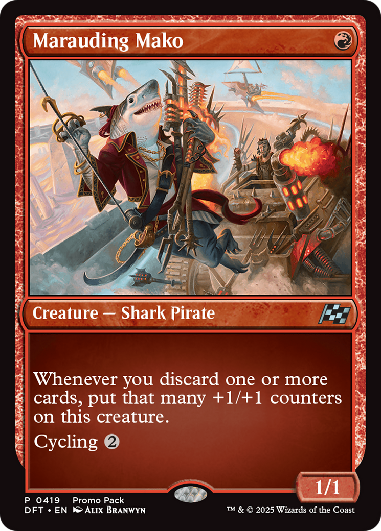 Marauding Mako [Aetherdrift Promos] | GnG Games