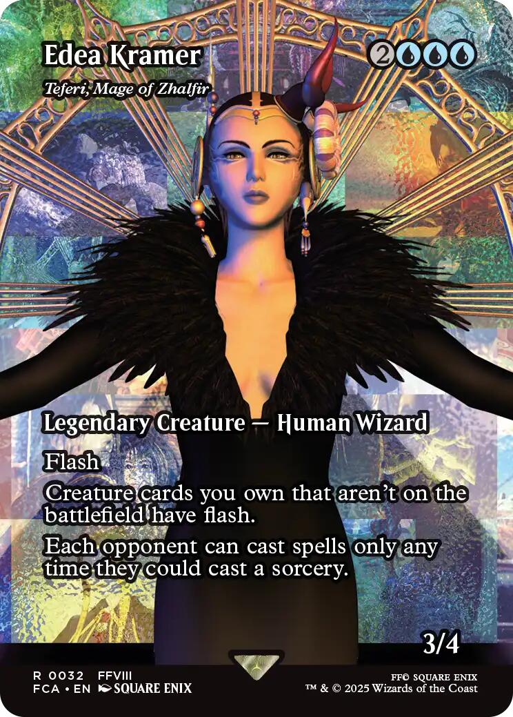 Edea Kramer - Teferi, Mage of Zhalfir (Showcase) [FINAL FANTASY : Through the Ages] | GnG Games