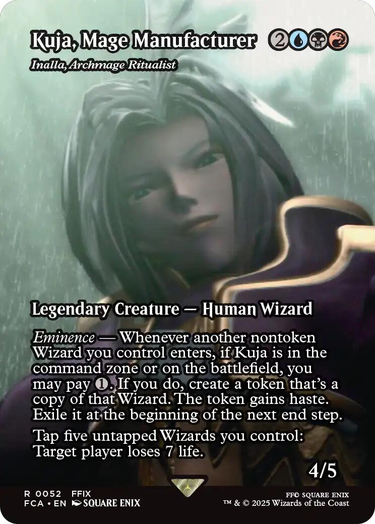 Kuja, Mage Manufacturer - Inalla, Archmage Ritualist (Showcase) [FINAL FANTASY : Through the Ages] | GnG Games