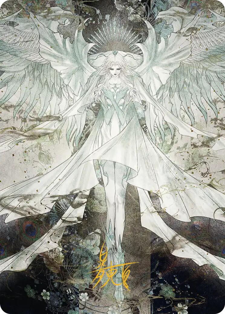 Hydaelyn, the Mothercrystal Art Card (Gold-Stamped Signature) [FINAL FANTASY Art Series] | GnG Games