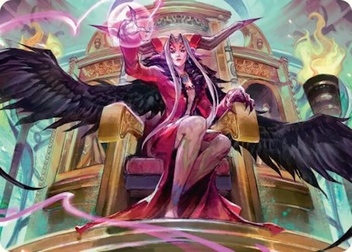 Sorceress's Schemes Art Card [FINAL FANTASY Art Series] | GnG Games