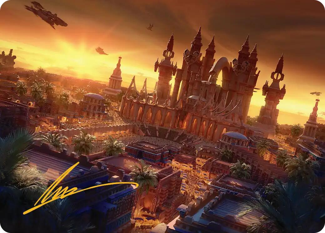 Rabanastre, Royal City Art Card (Gold-Stamped Signature) [FINAL FANTASY Art Series] | GnG Games
