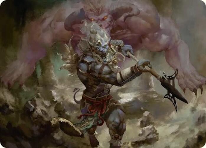 Kimahri, Valiant Guardian Art Card [FINAL FANTASY Art Series] | GnG Games