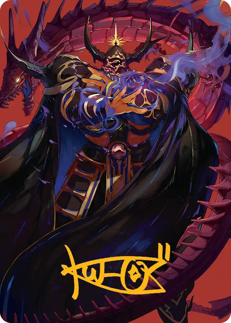 Golbez, Crystal Collector Art Card (Gold-Stamped Signature) [FINAL FANTASY Art Series] | GnG Games