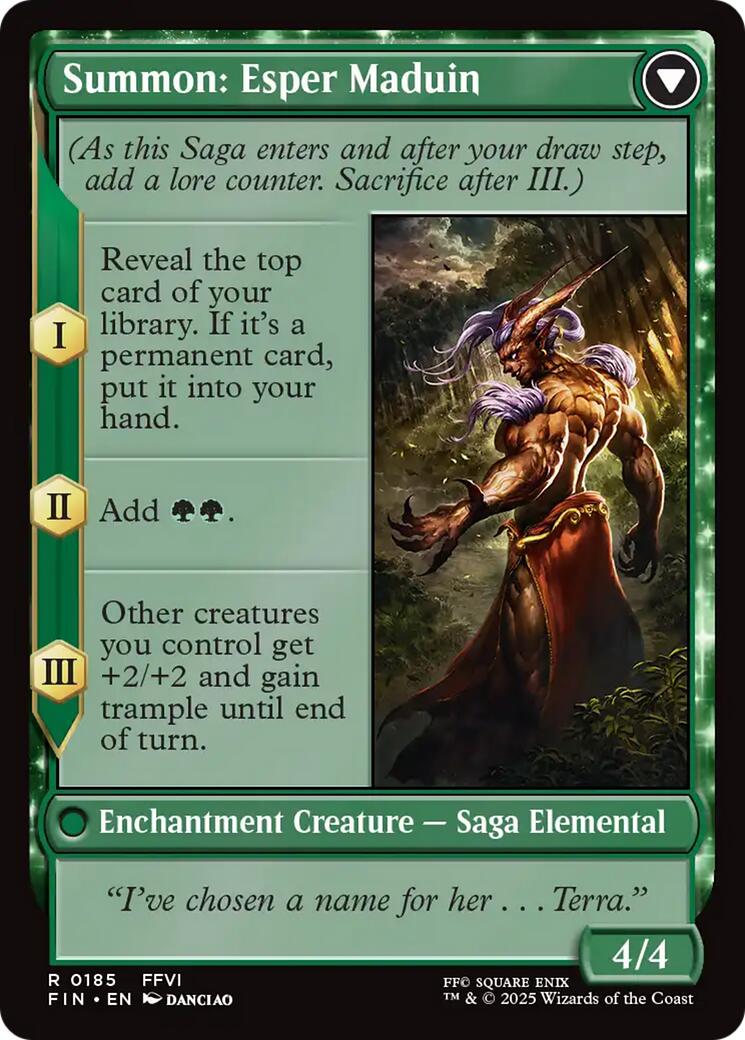 Esper Origins // Summon: Esper Maduin [FINAL FANTASY] | GnG Games