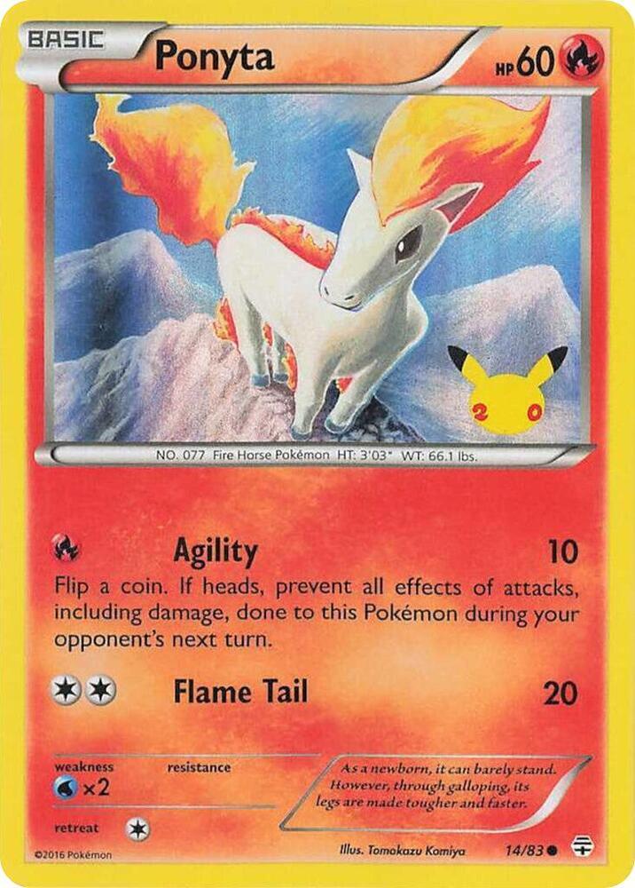 Ponyta (014/083) (UK Exclusive Promo) [Miscellaneous Cards] | GnG Games