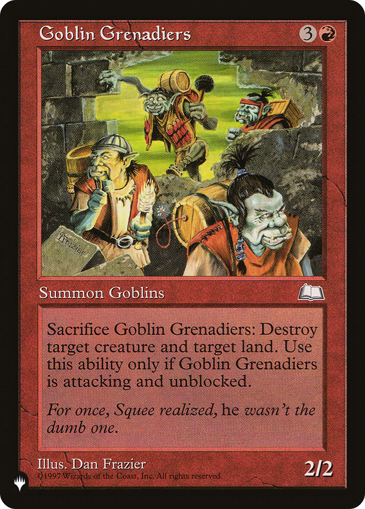 Goblin Grenadiers [The List] | GnG Games