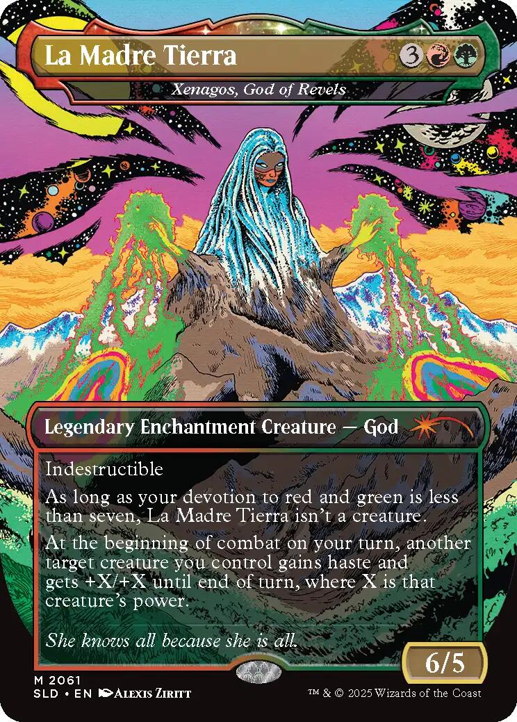 La Madre Tierra - Xenagos, God of Revels [Secret Lair Drop Series] | GnG Games