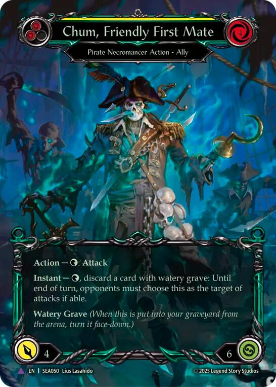 Chum, Friendly First Mate (Marvel Cold Foil) [SEA050] (High Seas)  Cold Foil | GnG Games