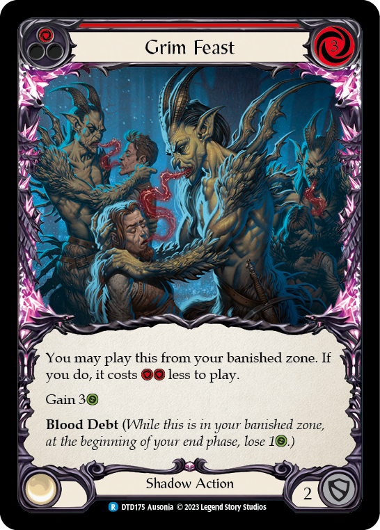 Grim Feast (Red) [DTD175] (Dusk Till Dawn) | GnG Games