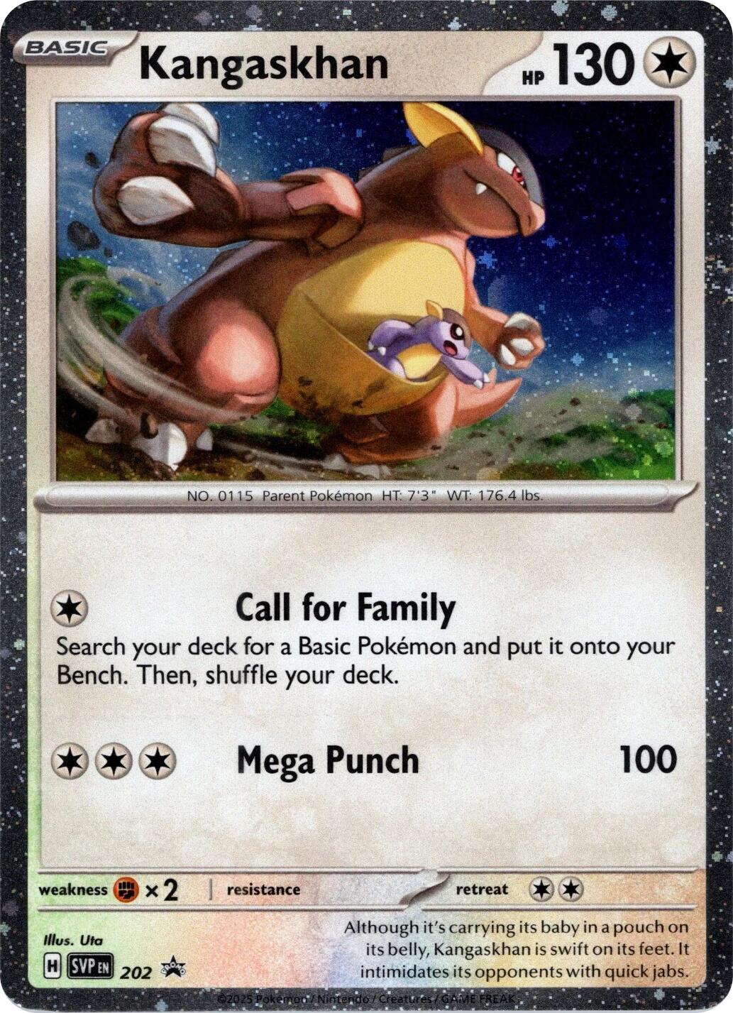 Kangaskhan (202) (Cosmos Holo) [Scarlet & Violet: Black Star Promos] | GnG Games