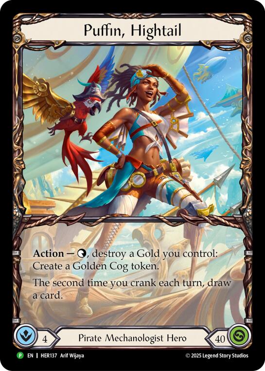Puffin, Hightail [HER137] (Promo)  Rainbow Foil | GnG Games